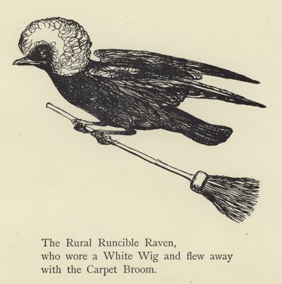 The Rural Runcible Raven by Edward Lear